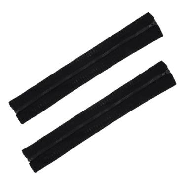 Imagem de Bothyi 2 peças capas de braço para cadeira de escritório com zíper capa protetora de apoio de braço lavável à prova de poeira capas de para cadeira de