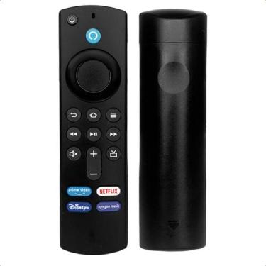 Imagem de Controle Remoto Compativel Fire TV Stick Por Voz Com Alexa - Amazon - 