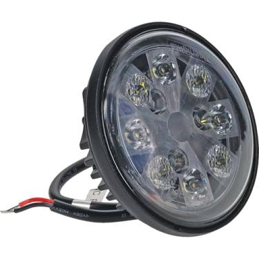 Imagem de Tiger Lights Luz redonda selada de LED TL3015 24W 12V compatível com/substituição para Ford New Holland 2000, 2100, 2110, 2120, 2150, 2300, 2310, 2600 Faró/Pá Combo de luz off-road