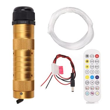 Imagem de Kit de luzes de fibra óptica Bluetooth LED RGBW Luz de teto em estrela 7W Luz de estrela para decoração de carro em casa DC 12V com controle de som remoto Modo de som 150 Fibras
