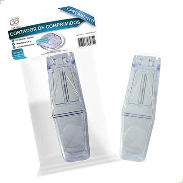 Imagem de Cortador de Comprimidos 3B com Lamina Pequeno Afiado Aço Resistente Cr