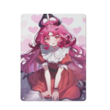 Imagem de Hot Sexy Anime Girl Poster Art Poster Tin Sign Vintage Wall Art Decoration Poster 30,5 x 40,6 cm, AI236