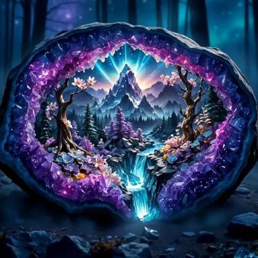 Imagem de Kits de ponto cruz para adultos iniciantes, kits de ponto cruz com contagem de flores, costura impressa, padrões fofos, dimensões, bordado, artesanato, kits de bordado para adultos iniciantes (35 x 35