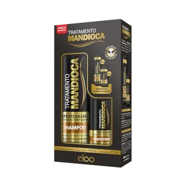 Imagem de Eico Kit Mandioca Shampoo 800ml + Condicionador 450ml