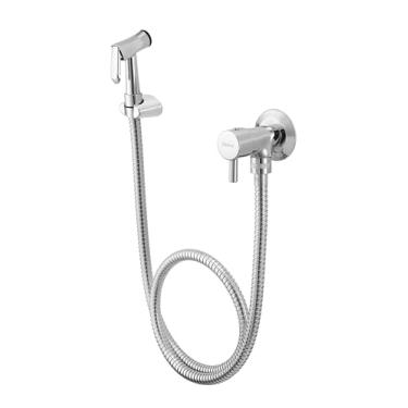 Imagem de Ducha Higiênica com Registro 1851 Linha Minimal Classic 1/4 de Volta Cromado Meber