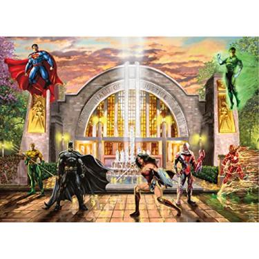 Imagem de Ceaco - Thomas Kinkade - DC Comics - Hall da Justiça - Quebra-cabeça de 1000 peças