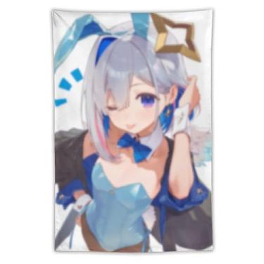 Imagem de LIEGBMEU Sexy Bikini Hot Anime Girl Tapeçaria 101.6 cm x 152.4 cm Interior Exterior Wall Quilt Art Decoração de Tapeçaria Caprichosa, AF402