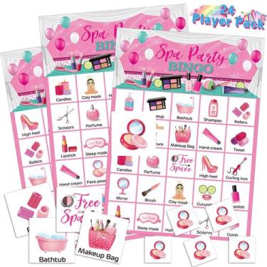 Imagem de Spa Party Bingo Game Liliful 35 unidades para meninas e mulheres