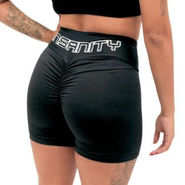Imagem de Short Feminino Suplex Fitness Insanity Summer, Preto, M