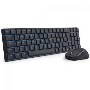 Imagem de Combo Office Redragon BS-8772, Wireless 2.4G, Teclado e Mouse, Preto