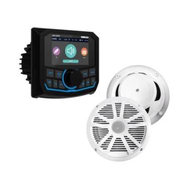 Imagem de Reprodutor De Áudio Marinho GRANDnavi MP5 À Prova d'Água Com Bluetooth