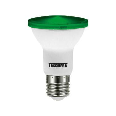 Imagem de Lâmpada Led Taschibra Par 20 E27 Ip65 Verde Bivolt