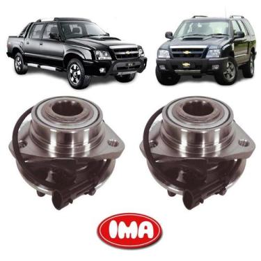 Imagem de Par Cubo Da Roda Dianteira Com Rolamento - Blazer 1998 A 2011 / S10 19