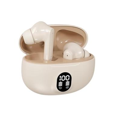 Imagem de Generic Fones de ouvido com tela LED, fones de ouvido intra-auriculares leves e compactos, resistentes, 5.3, para corrida e treino