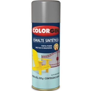 Imagem de Tinta Spray Esmalte Sintético 350ml Platina - 749 - COLORGIN - Sherwin