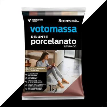 Imagem de Rejunte votomassa porcelanato preto 1 kg - VOTORANTIN