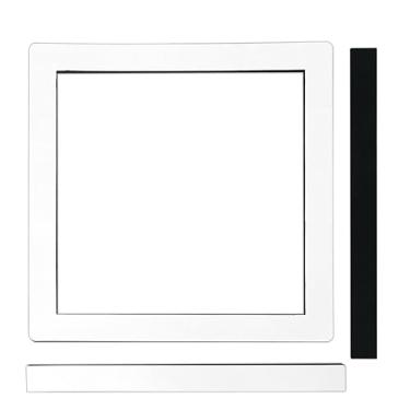 Imagem de Substituição de junta de ar condicionado RV de 35,5 x 35,5 cm, kit de vedação e vedação CA para trailer, vedação à prova de vazamento, kit de vedação de teto de trailer para trailer, van 1 peça