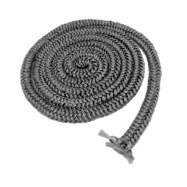 Imagem de ＫＬＫＣＭＳ Junta de vedação de corda de fibra de vidro, resistente a altas temperaturas, substituição de segurança, cordas de vedação de porta de fogão para, 0.24 polegadas x 118 p