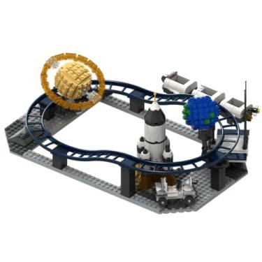 Imagem de Xalingo Blocos de Montar Montanha Russa Quadrante X 832 Peças