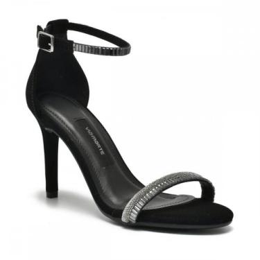 Imagem de Sandalia Via Marte 282-001-01 Salto Fino Social Feminino, Preto, 37