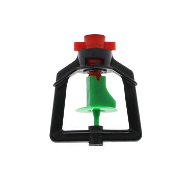 Imagem de XMGKMN Aspersor de água durável para jardim pulverizador de nebulização giratório agricultura estufa atomização água neblina irrigação aspersor 200 peças (cor: verde claro)