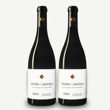Imagem de Kit 2 Vinho Tinto Seco Pedra Cancela Seleção do Enólogo 750ml Portuguê