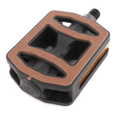 Imagem de Pedal Bicicleta Nylon Royalciclo Retro Vintage Marrom - RMA Bicicletas