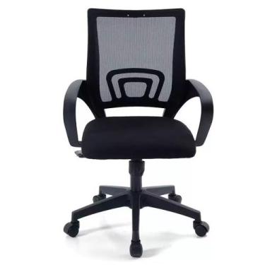 Imagem de Cadeira Executiva Ergonômica Giratória Regulagem de Altura Encosto Lom