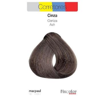 Imagem de Coloração Fix Color Macpaul Professional, Cinza