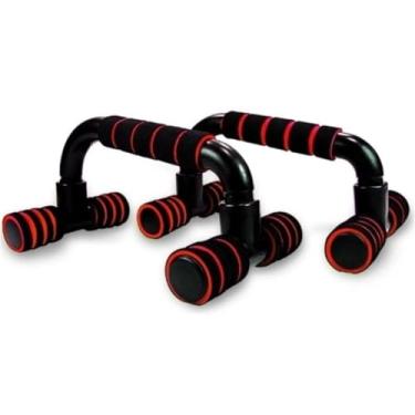 Imagem de Barra Chão Flexão Treino Ombro Triceps Peito Abdômen Exercicio