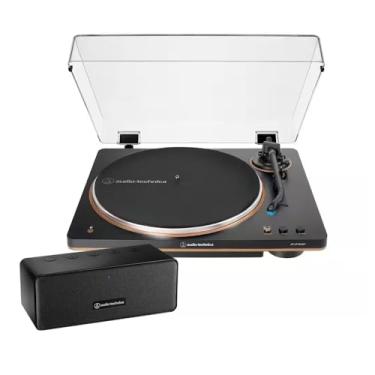 Imagem de Kit Toca Disco LP70X Bluetooth PT/BZ + Caixa Bluetooth