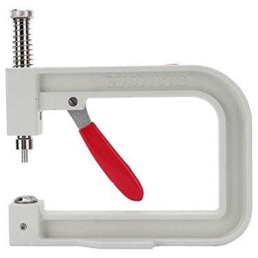 Imagem de Zerodis Ferramenta de Configuração de Pérolas Coleção de Artesanato Acessórios de Roupas Acessórios de Vestuário Melhorar a Eficiência Fácil de Usar para Roupas e Joias Ferramenta de Configuração de Pérolas Prensa Manual de Plástico