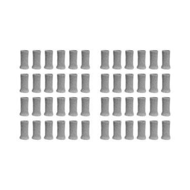 Imagem de 24PCS Meias Antirruído Para Pés De Cadeira, Protetores De Piso Não Des