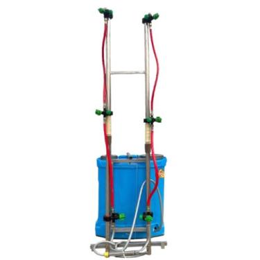 Imagem de Pulverizador Costal Agrícola Elétrico A Bateria 25l 6 Bicos - Novage