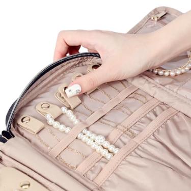 Imagem de NISHEL Estojo de joias de viagem, azul egeu