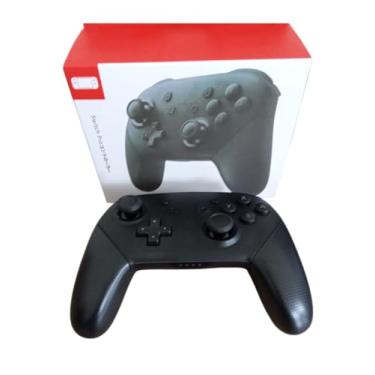 Imagem de Controle Switch, Pro, Sem Fio, Vibração HD, Controle de Movimento, Funcionalidade Embutida (Preto)