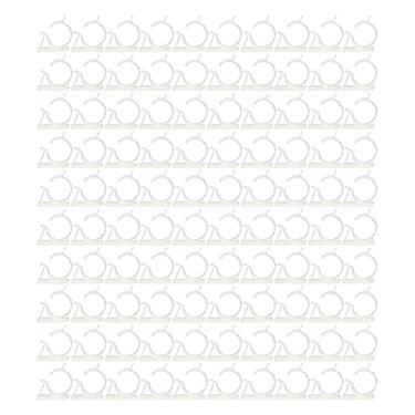 Imagem de Clipes adesivos para gerenciamento de cabos Abraçadeiras fortes, reutilizáveis ​​e ajustáveis ​​Grampos de fio para organizar cabos de alimentação Cabos USB em casa, escritório