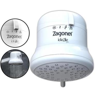 Imagem de Chuveiro Ducha Elétrica Ideale 4 Temperaturas Zagonel 127v 220v, 110V