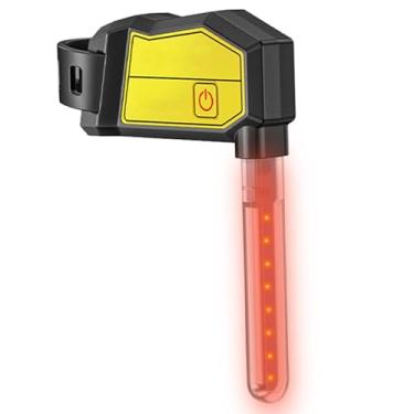 Imagem de Luz traseira recarregável USB, luz traseira noturna - Lanternas traseiras recarregáveis ​​USB de aviso de segurança para ciclismo - Acessórios de ciclismo de design pequeno para ruas movimentadas da c