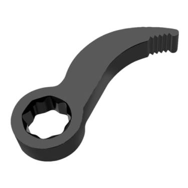 Imagem de Cabeças de adaptador de pé de cabra, adaptador de chave de barra de alavanca | Cabeças de adaptador de pé de cabra ajustável Adaptador de barra de corvo - Ferramenta de alavanca, ferramenta adaptadora