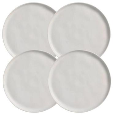 Imagem de Jogo De Pratos Fundo 22,5Cm 830Ml 4 Peças Bio Stoneware Vit - Porto Br