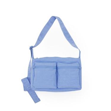 Imagem de Bolsa transversal média, Azul francês, Bolsa transversal média