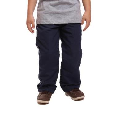 Imagem de Calça Tactel Ox Silver Lisa Infantil Juvenil, 8, Azul escuro, Menino