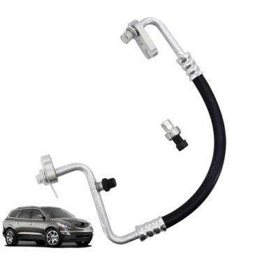 Imagem de S SONLEE 15-34440 Compressor de ar condicionado e mangueira condensadora substituição para Buick Enclave 2008-2012 Chevy Traverse 2009-2012 GMC Acadia 2007-2012 Saturn Outlook 2007-2010