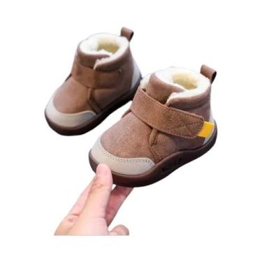 Imagem de Botas De Inverno Para Bebês, Calçados Quentes De Pelúcia, Tênis De Nev