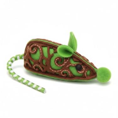 Imagem de Brinquedo para Gatos Ratinho com Rabo JW Cataction Mouse Verde