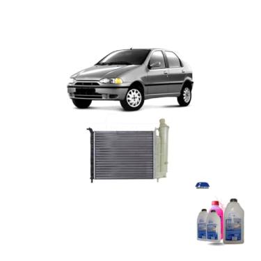 Imagem de Kit Radiador Palio 1.0 96> Aditivo Rosa e Água Desmineralizada