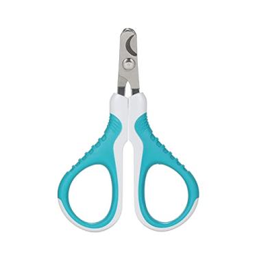 Imagem de Tesouras para Unhas de Gato - Cortador Curvo Profissional Gatos Filhotes Hamsters e Animais Raça Pequena com Lâminas Afiadas Aço Inoxidável Cabos Ergonômicos Revestidos Borracha Cortes Seguros Rápidos
