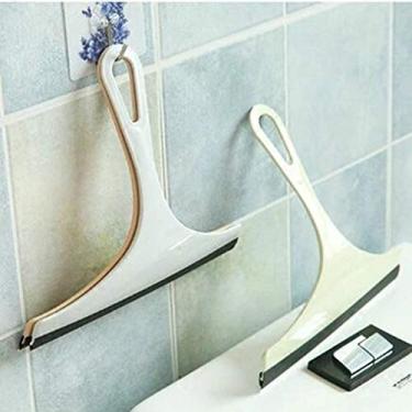 Imagem de Zerodis Equipamento de Jardinagem Doméstica para Banheiro, Lâmina de Gel, Limpador de Parede Conveniente para Janelas e Vidro, 8,3 X 8,7 Polegadas, Limpador de Banheiro para Lavagem de Azulejos Com