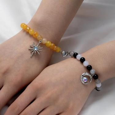 Imagem de Colar BFF para melhores amigas, joias de amizade, presentes para mulheres, Medium, Latão, Sem Pedra Preciosa